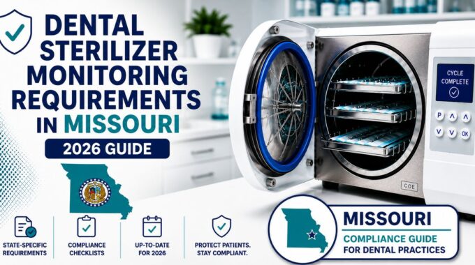 Missouri dental spore testing requirements 2026 — RSMo 191.694 sterilizer monitoring guide